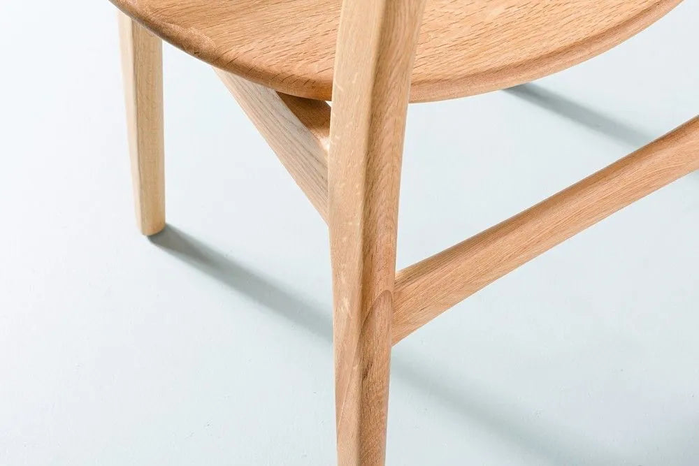 Magnus Dining Chair Solid Seat Solid American Oak