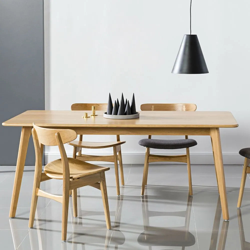 Magnus Dining Chair Solid Seat Solid American Oak