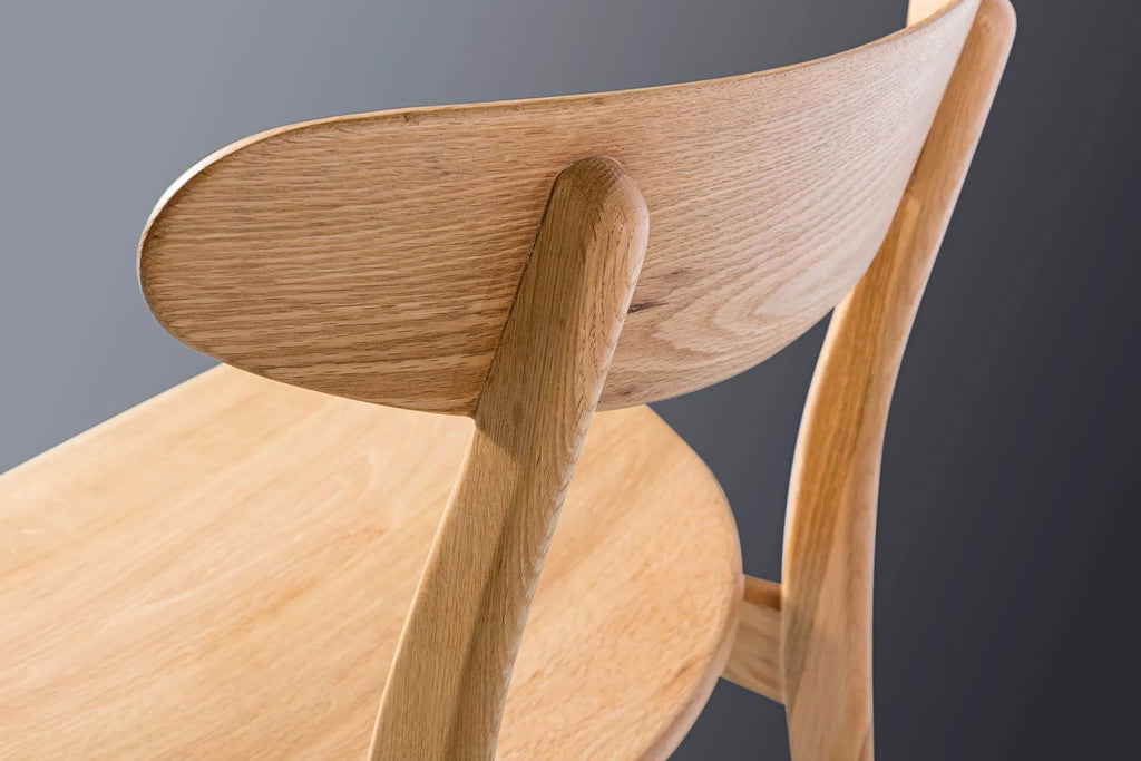 Magnus Dining Chair Solid Seat Solid American Oak