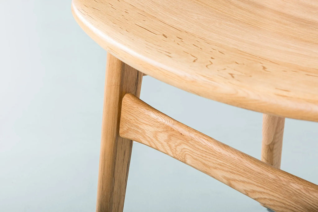 Magnus Dining Chair Solid Seat Solid American Oak