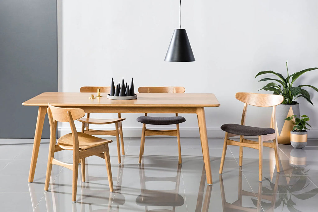 Magnus Dining Chair Solid Seat Solid American Oak