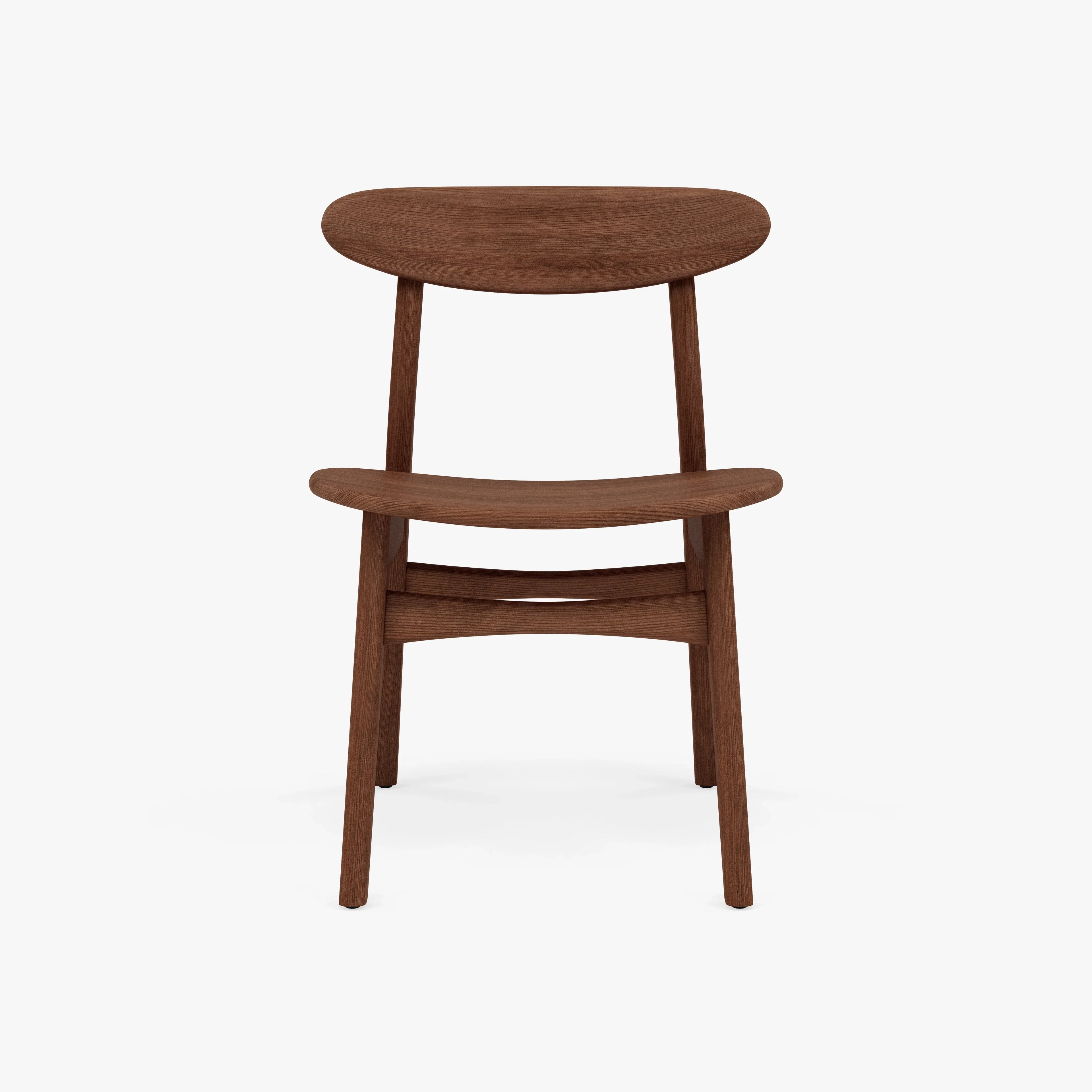 Magnus Dining Chair Solid Seat Solid American Walnut