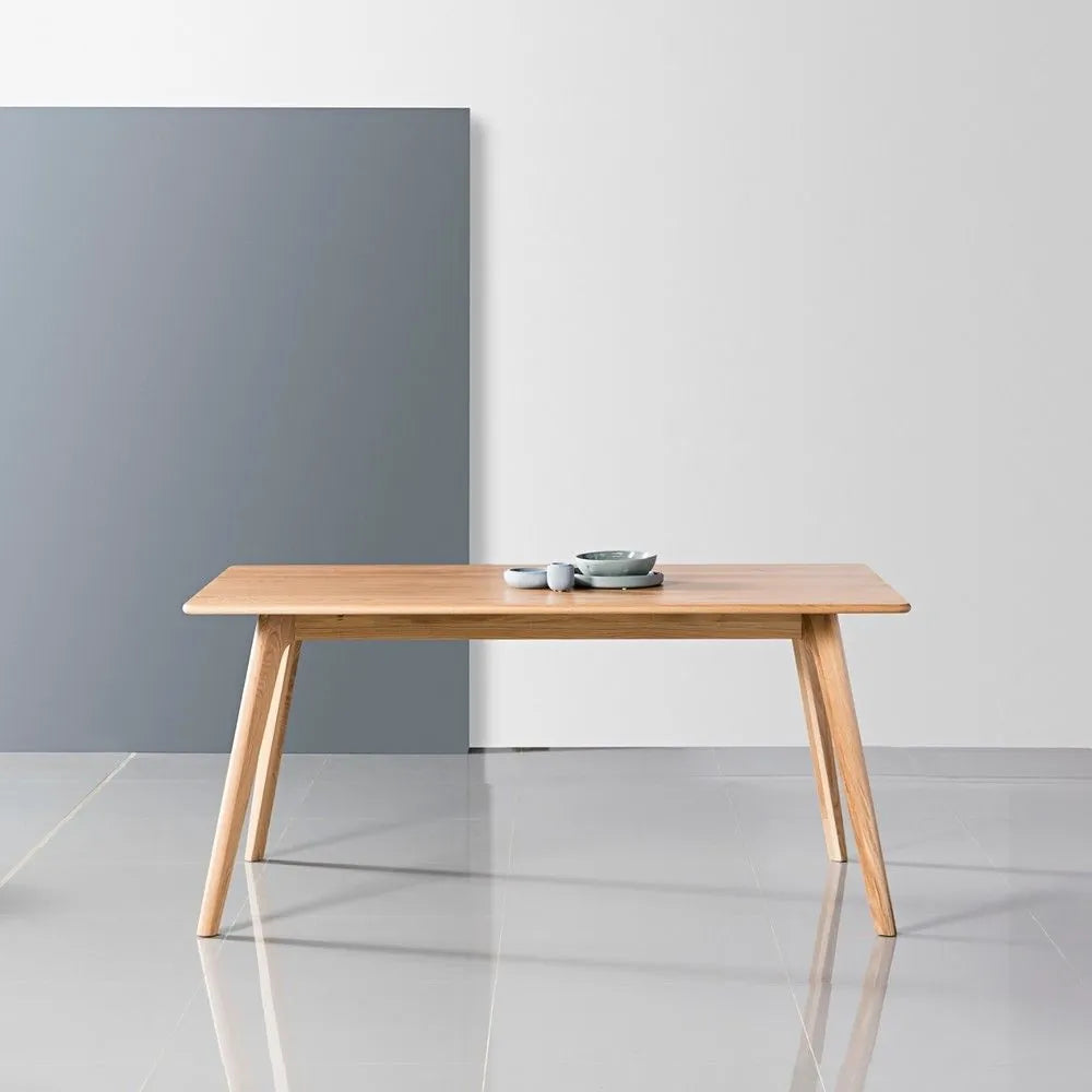 Magnus Dining Table 63" x 35" Solid American Oak