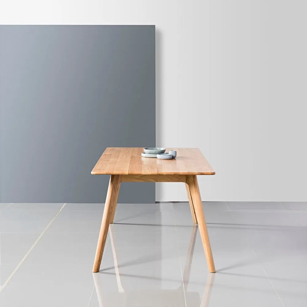 Magnus Dining Table 63" x 35" Solid American Oak