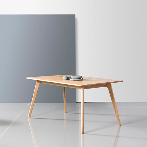 Magnus Dining Table 63" x 35" Solid American Oak