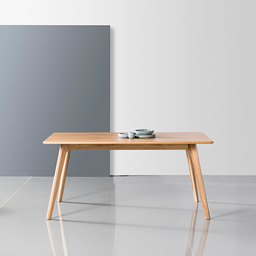 Magnus Dining Table 63" x 35" Solid American Oak