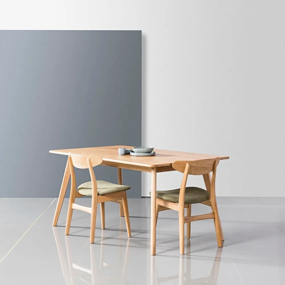 Magnus Dining Table 63" x 35" Solid American Oak