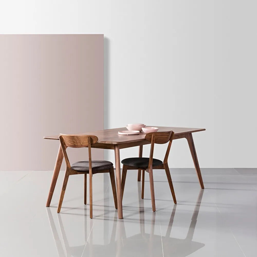 Magnus Dining Table 63" x 35" Solid American Walnut