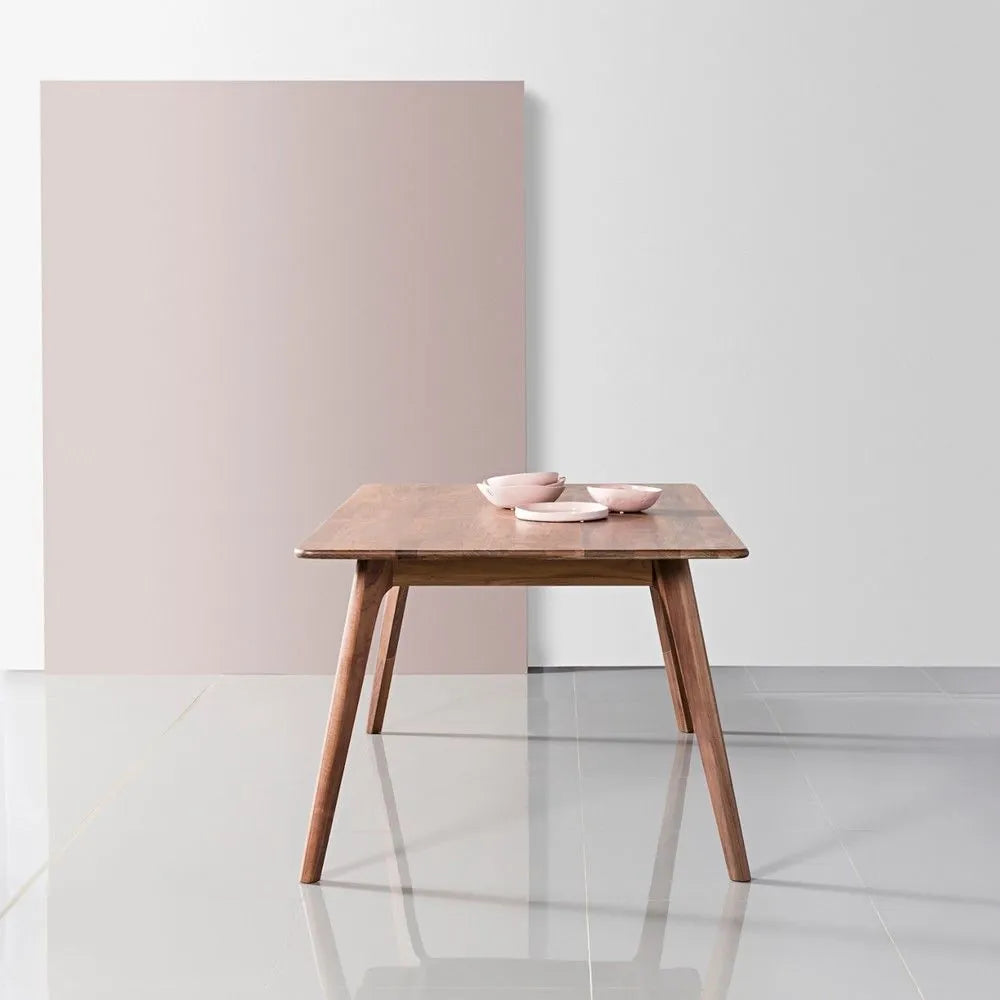 Magnus Dining Table 63" x 35" Solid American Walnut