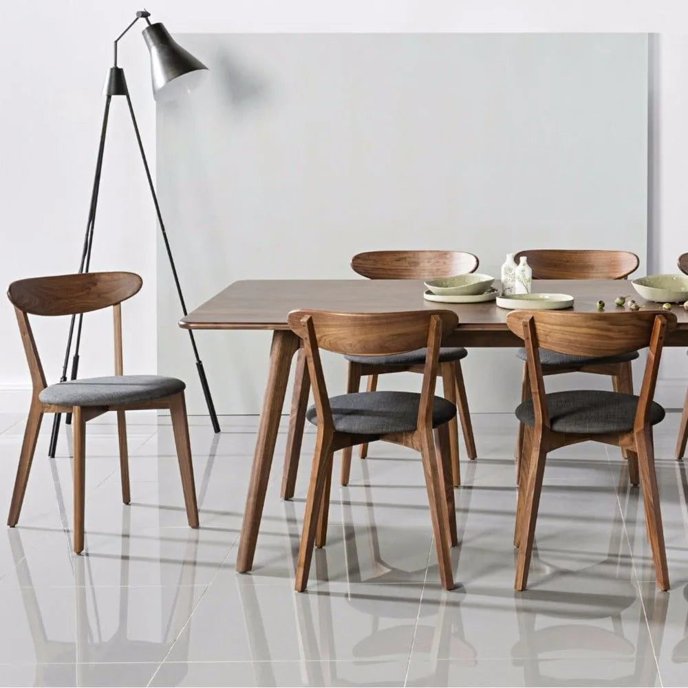 Magnus Dining Table 63" x 35" Solid American Walnut