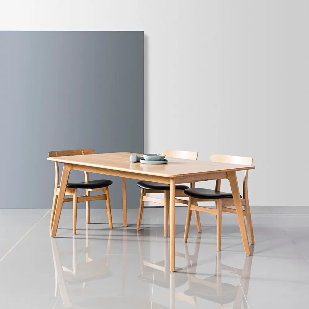 Magnus Dining Table 71" x 35" Solid American Oak