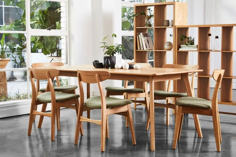 Magnus Dining Table 71" x 35" Solid American Oak