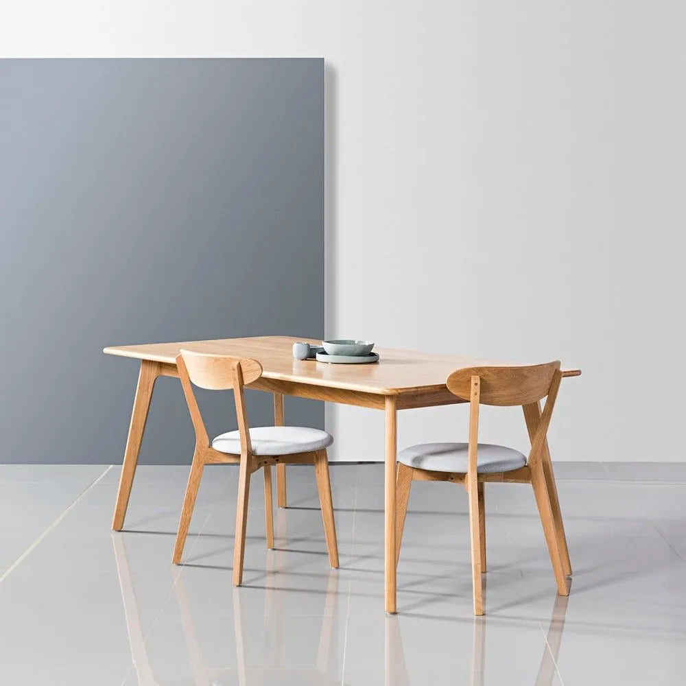 Magnus Dining Table 71" x 35" Solid American Oak