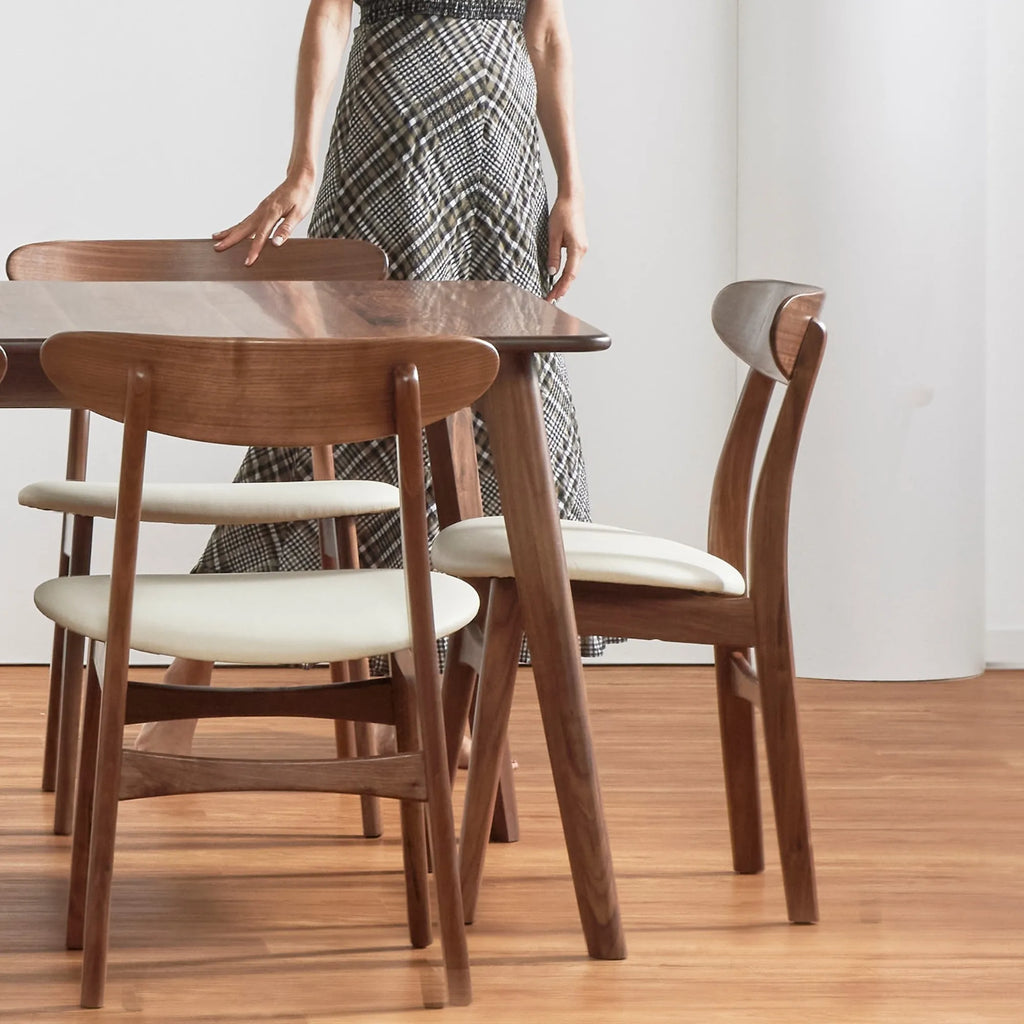 Magnus Dining Table 71" x 35" Solid American Walnut