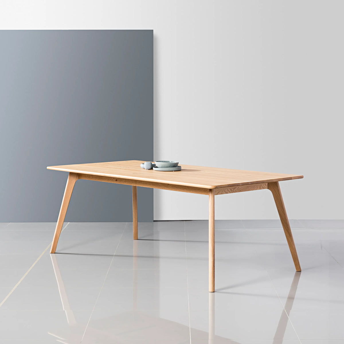 Magnus Dining Table 79" x 39" Solid American Oak