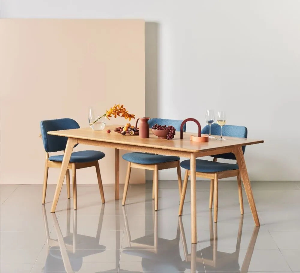 Magnus Dining Table 79" x 39" Solid American Oak