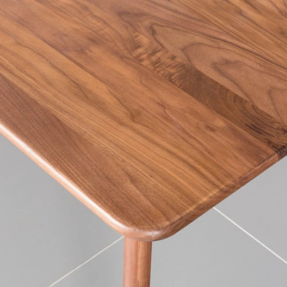 Magnus Dining Table 79" x 39" Solid American Walnut