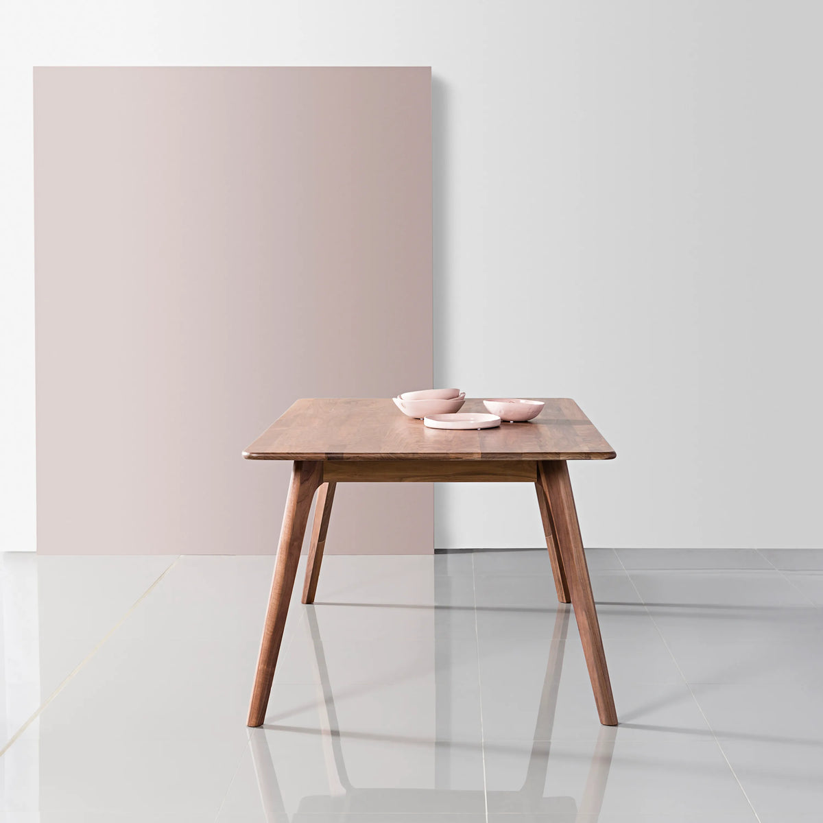Magnus Dining Table 79" x 39" Solid American Walnut