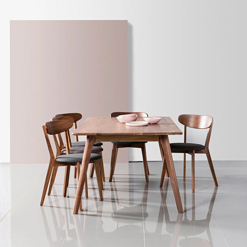 Magnus Dining Table 79" x 39" Solid American Walnut