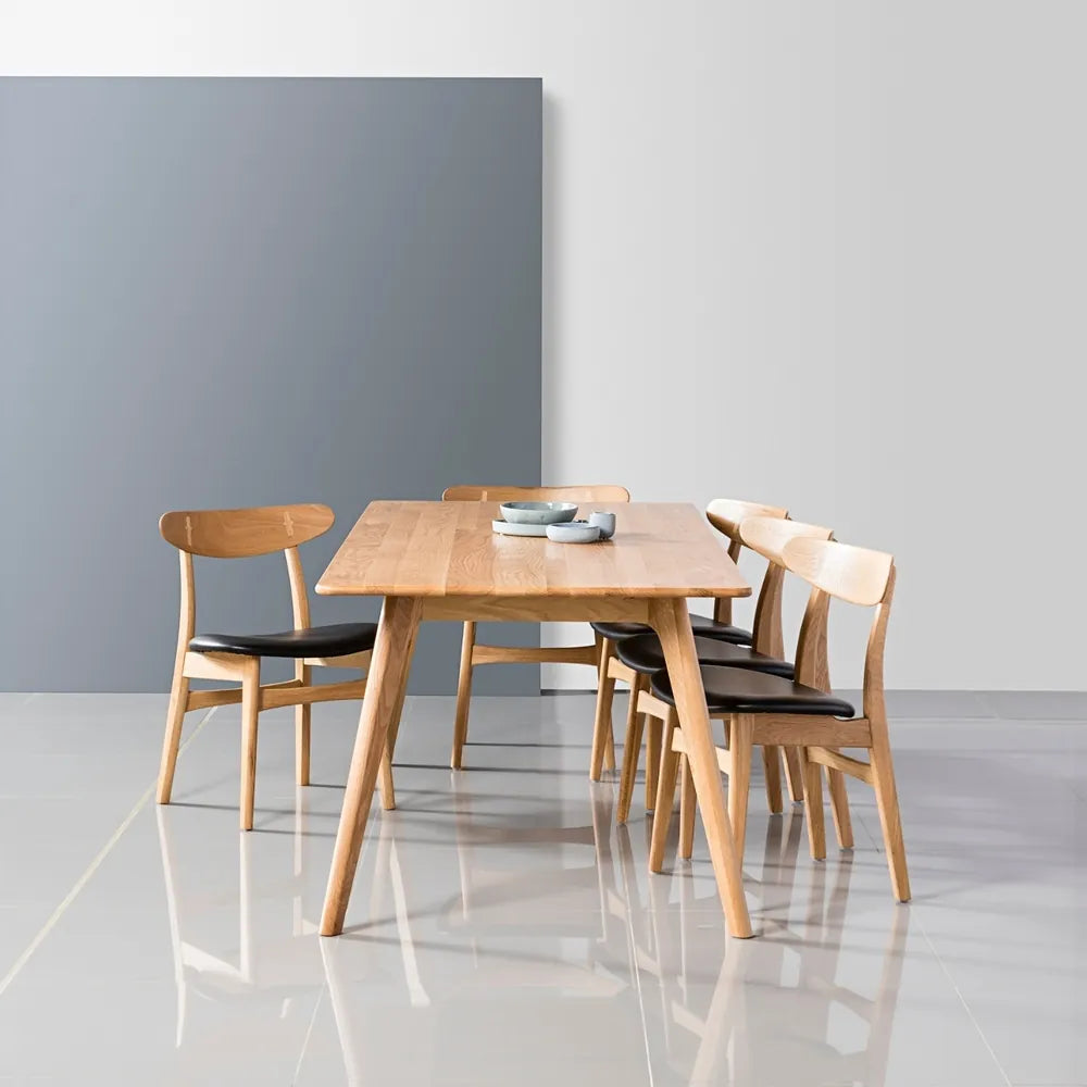 Magnus Dining Table 95" x 39" Solid American Oak