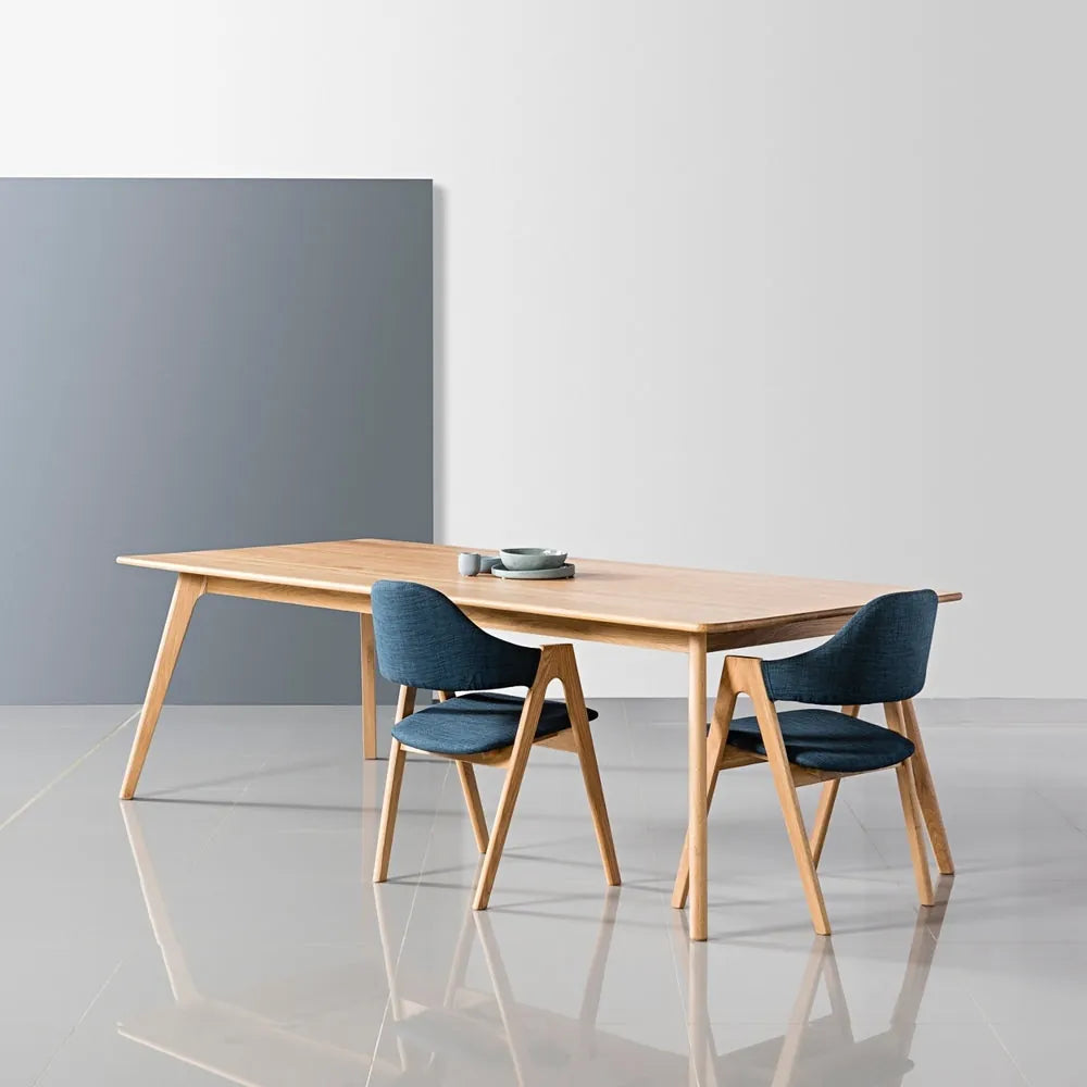 Magnus Dining Table 95" x 39" Solid American Oak