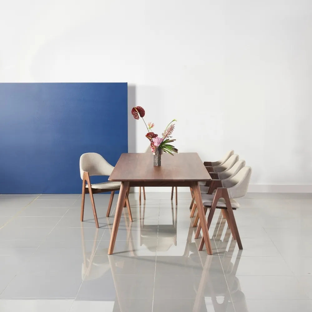 Magnus Dining Table 95" x 39" Solid American Walnut