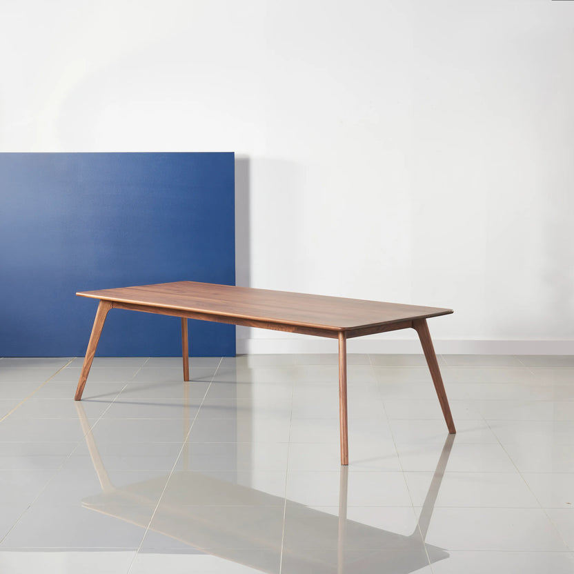 Magnus Dining Table 95" x 39" Solid American Walnut