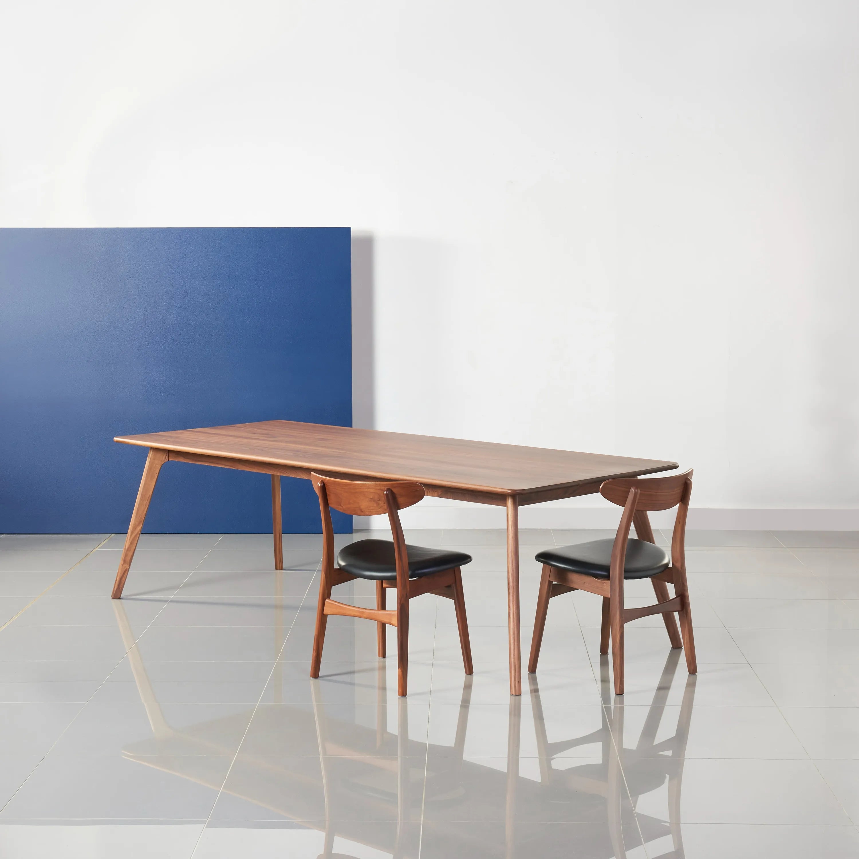 Magnus Dining Table 95" x 39" Solid American Walnut