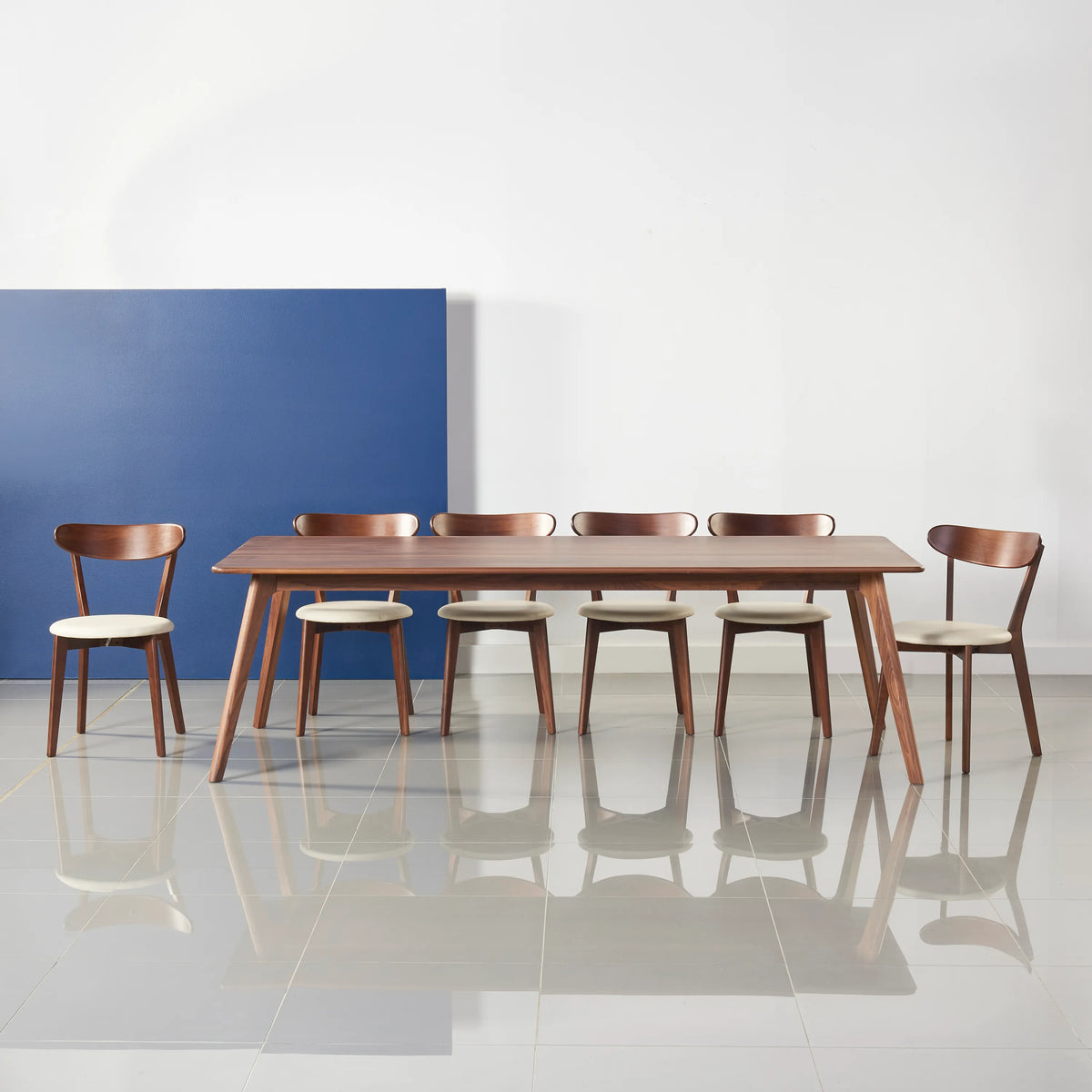 Magnus Dining Table 95" x 39" Solid American Walnut