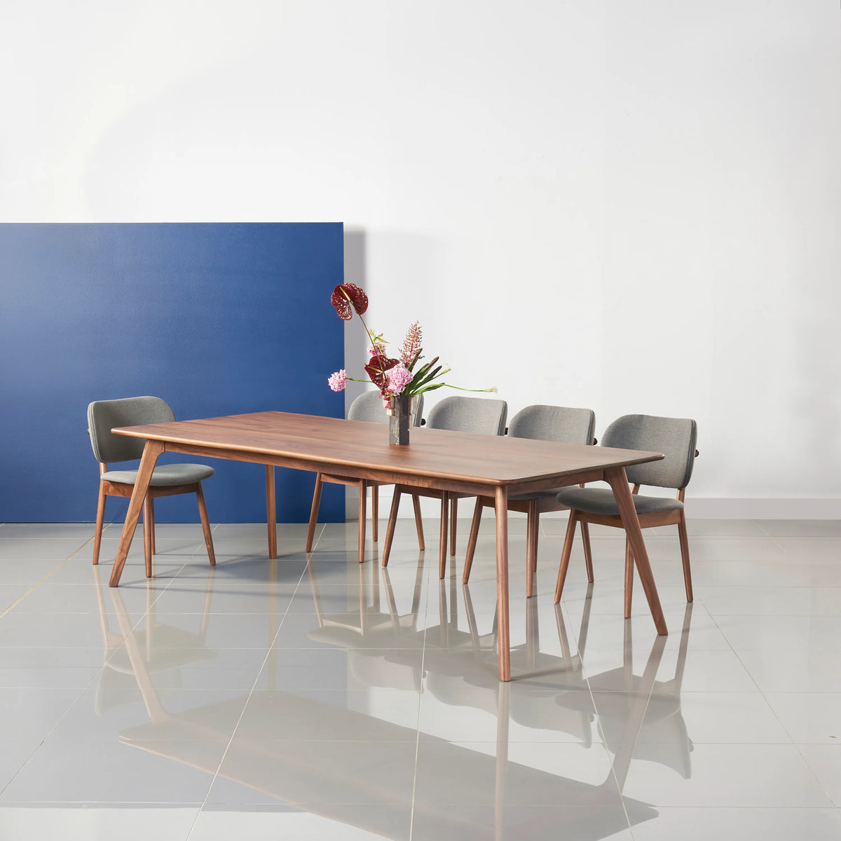 Magnus Dining Table 95" x 39" Solid American Walnut