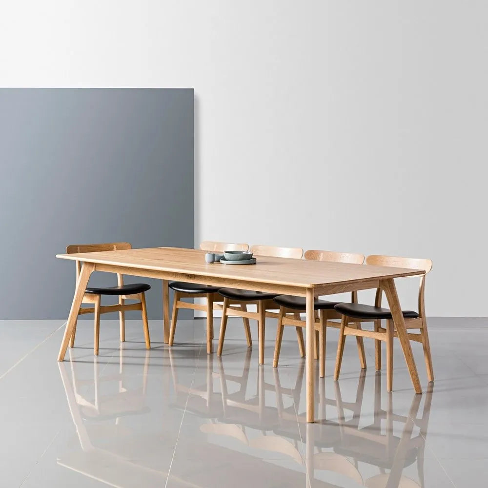 Magnus Dining Table 110" x 39" Solid American Oak