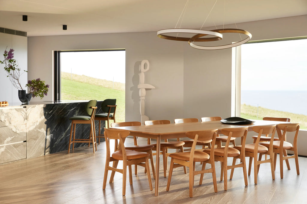 Magnus Dining Table 110" x 39" Solid American Oak