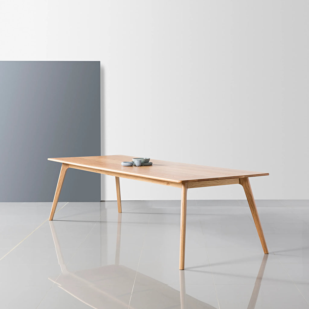 Magnus Dining Table 110" x 39" Solid American Oak