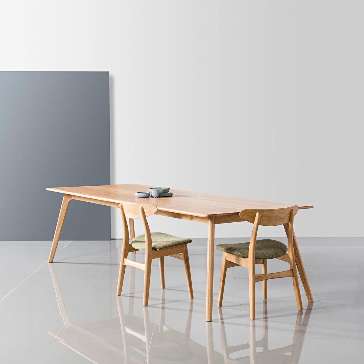 Magnus Dining Table 110" x 39" Solid American Oak
