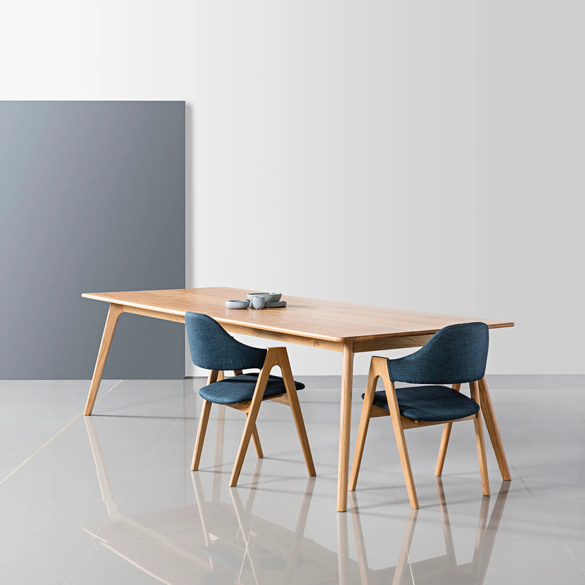 Magnus Dining Table 110" x 39" Solid American Oak