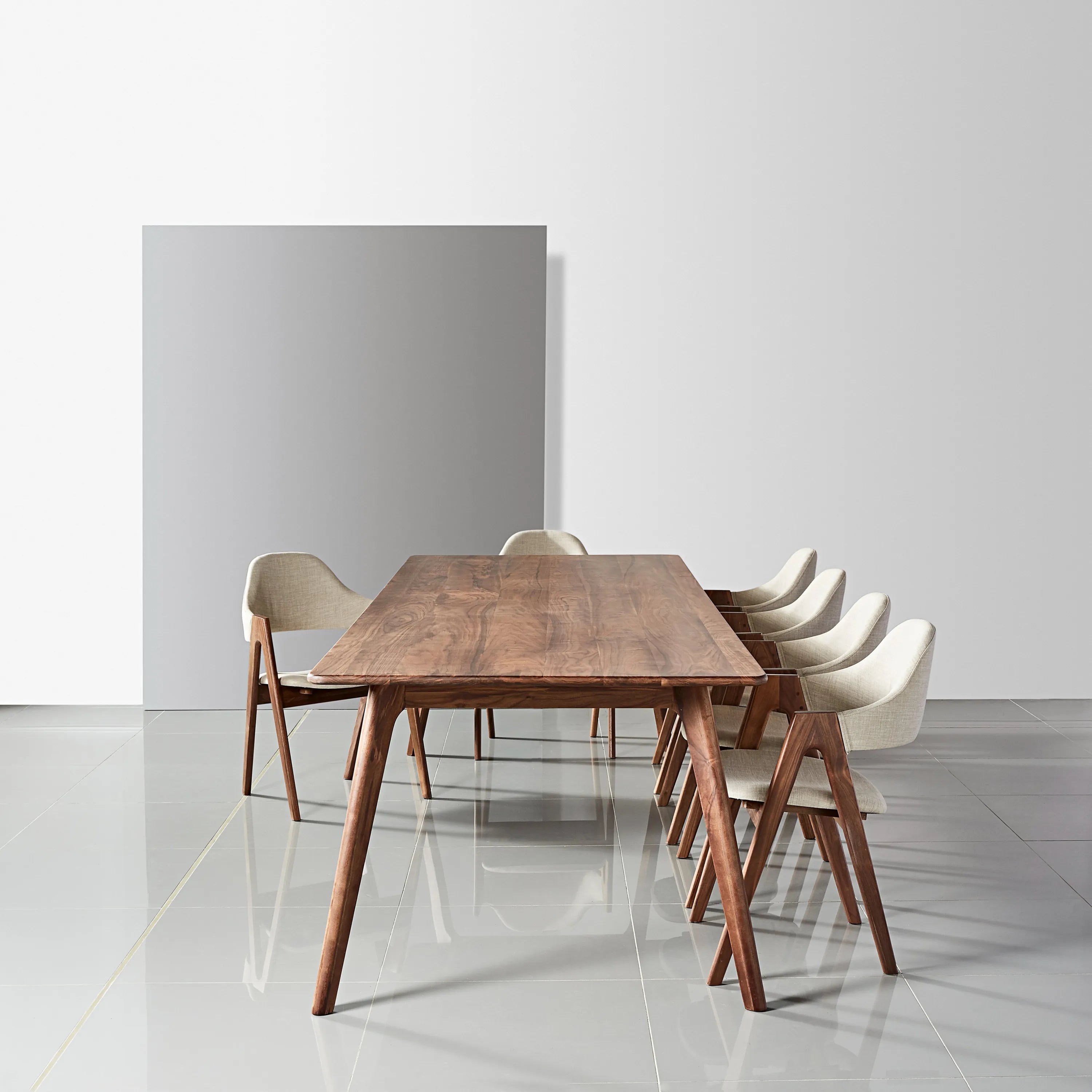 Magnus Dining Table 110" x 39" Solid American Walnut