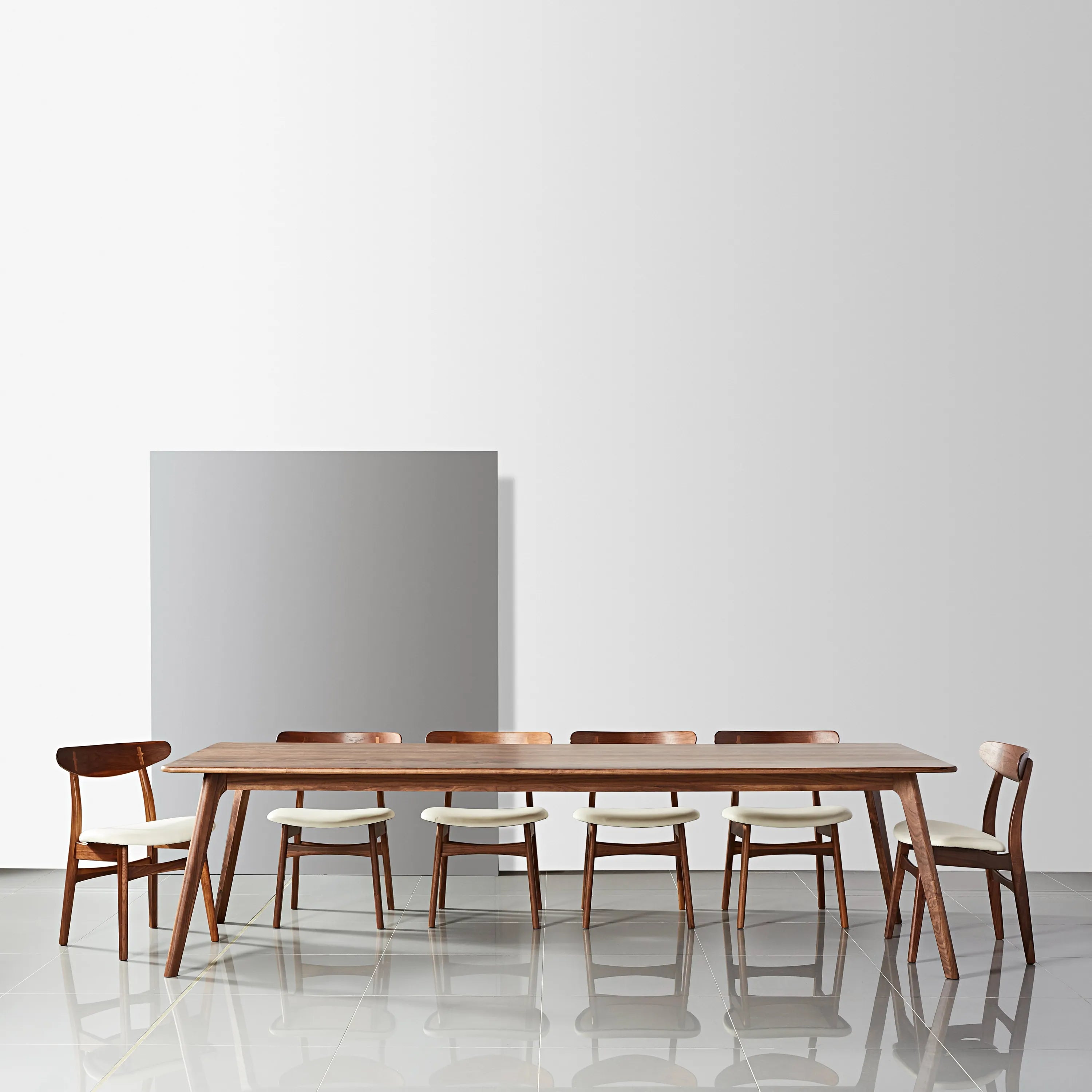 Magnus Dining Table 110" x 39" Solid American Walnut