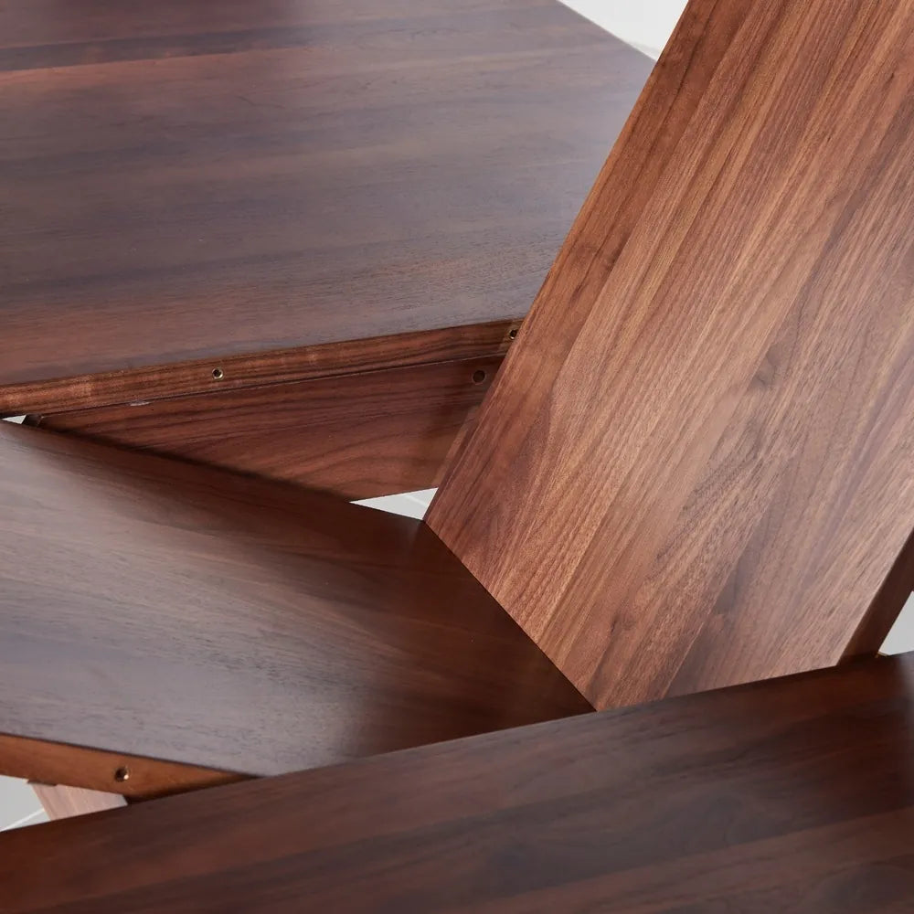 Magnus Dining Table Extendable 63-79" x 35" Solid American Walnut