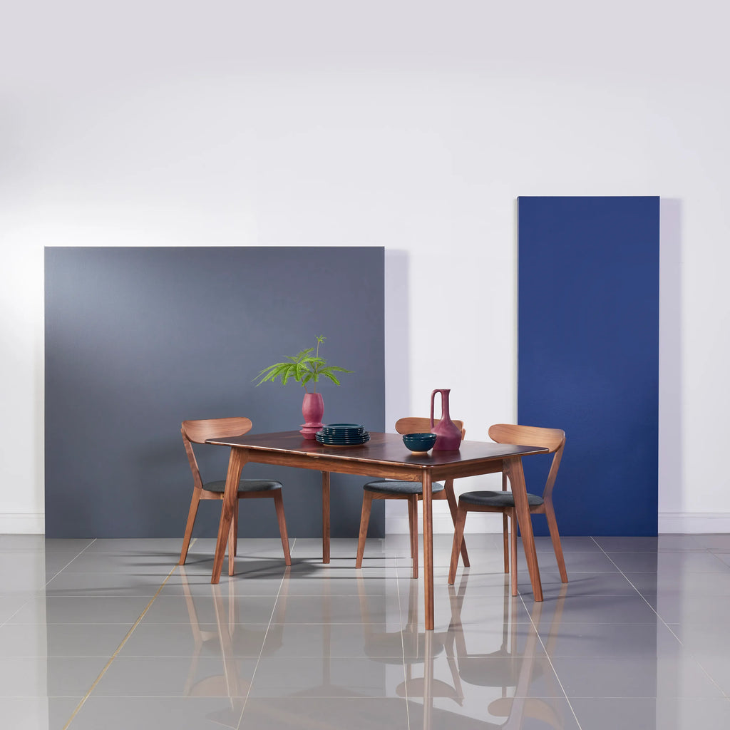 Magnus Dining Table Extendable 63-79" x 35" Solid American Walnut