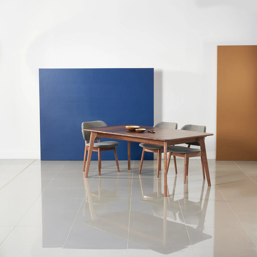 Magnus Dining Table Extendable 71-91" x 39" Solid American Walnut