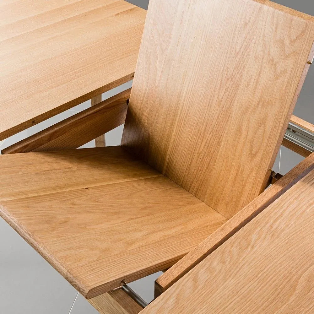 Magnus Dining Table Extendable 83-102" x 39" Solid American Oak