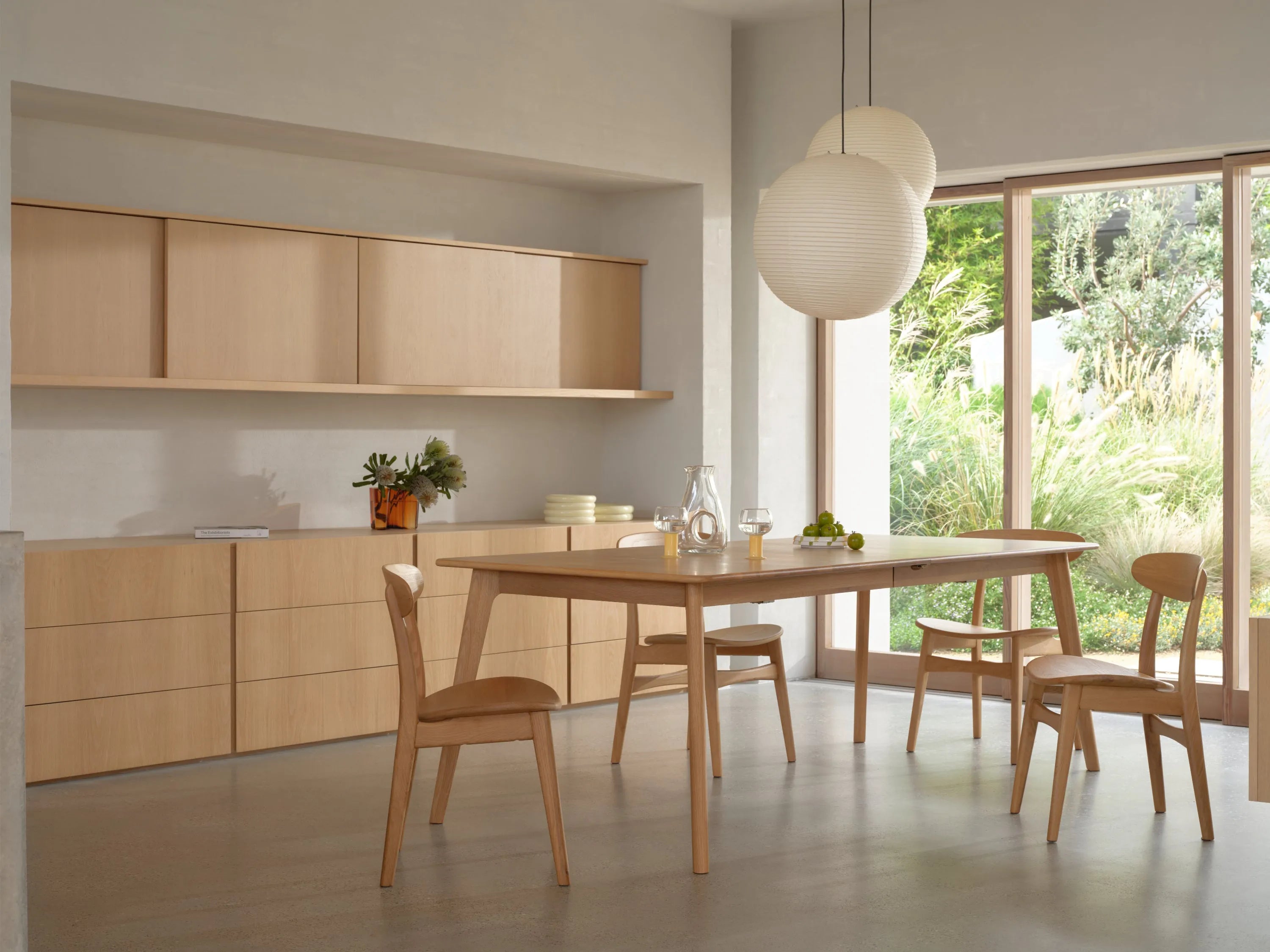Magnus Dining Table Extendable 83-102" x 39" Solid American Oak
