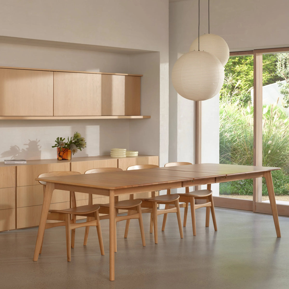 Magnus Dining Table Extendable 83-102" x 39" Solid American Oak