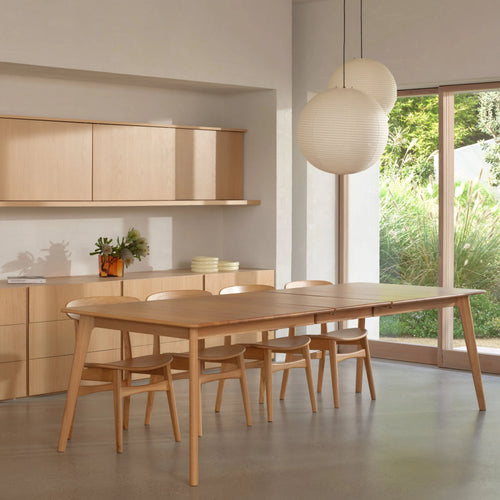 Magnus Dining Table Extendable 83-102" x 39" Solid American Oak