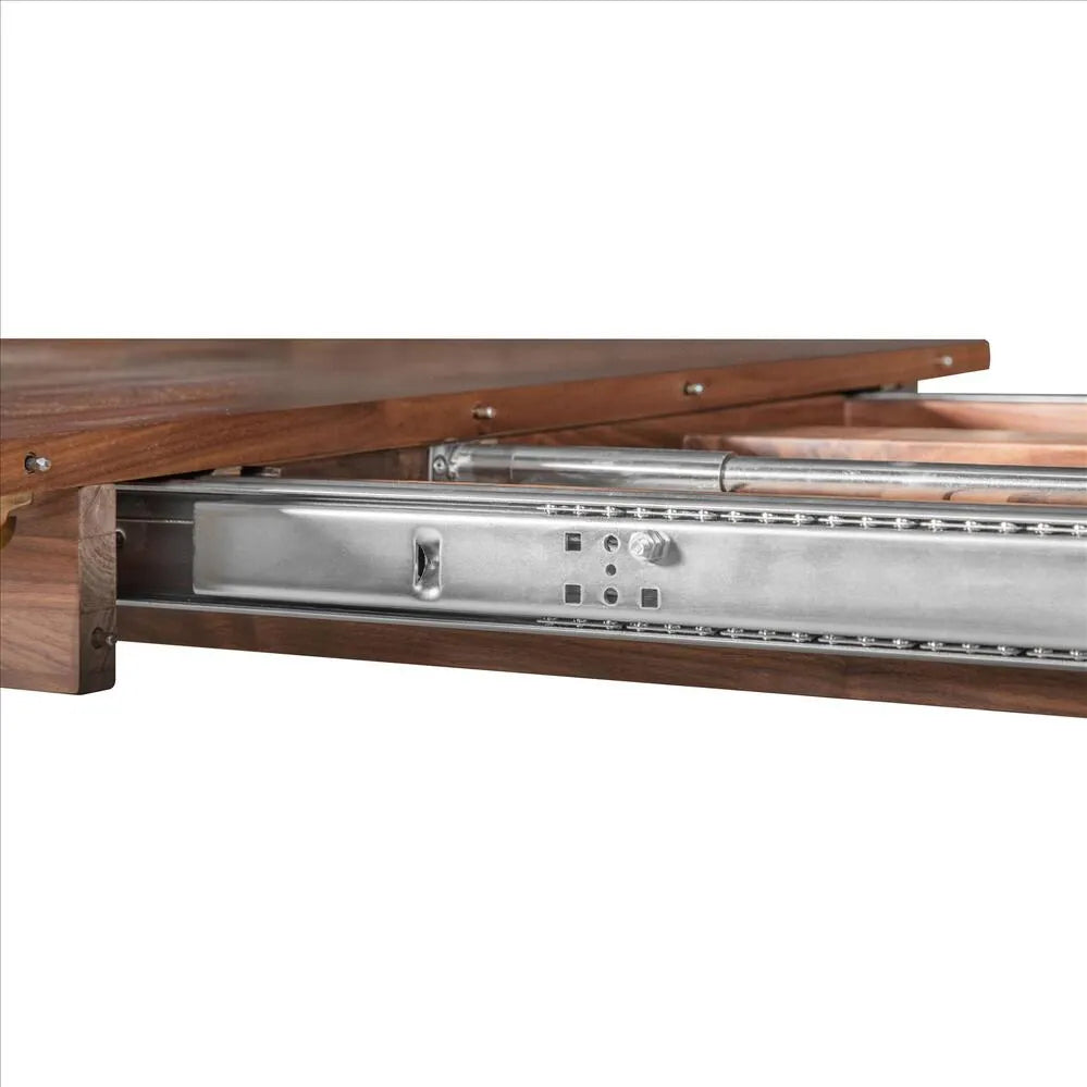 Magnus Dining Table Extendable 83-102" x 39" Solid American Walnut