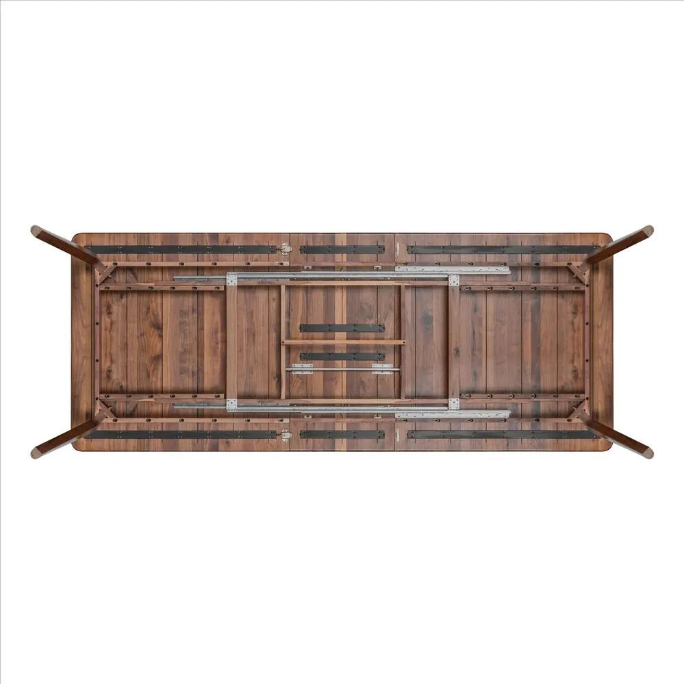 Magnus Dining Table Extendable 83-102" x 39" Solid American Walnut