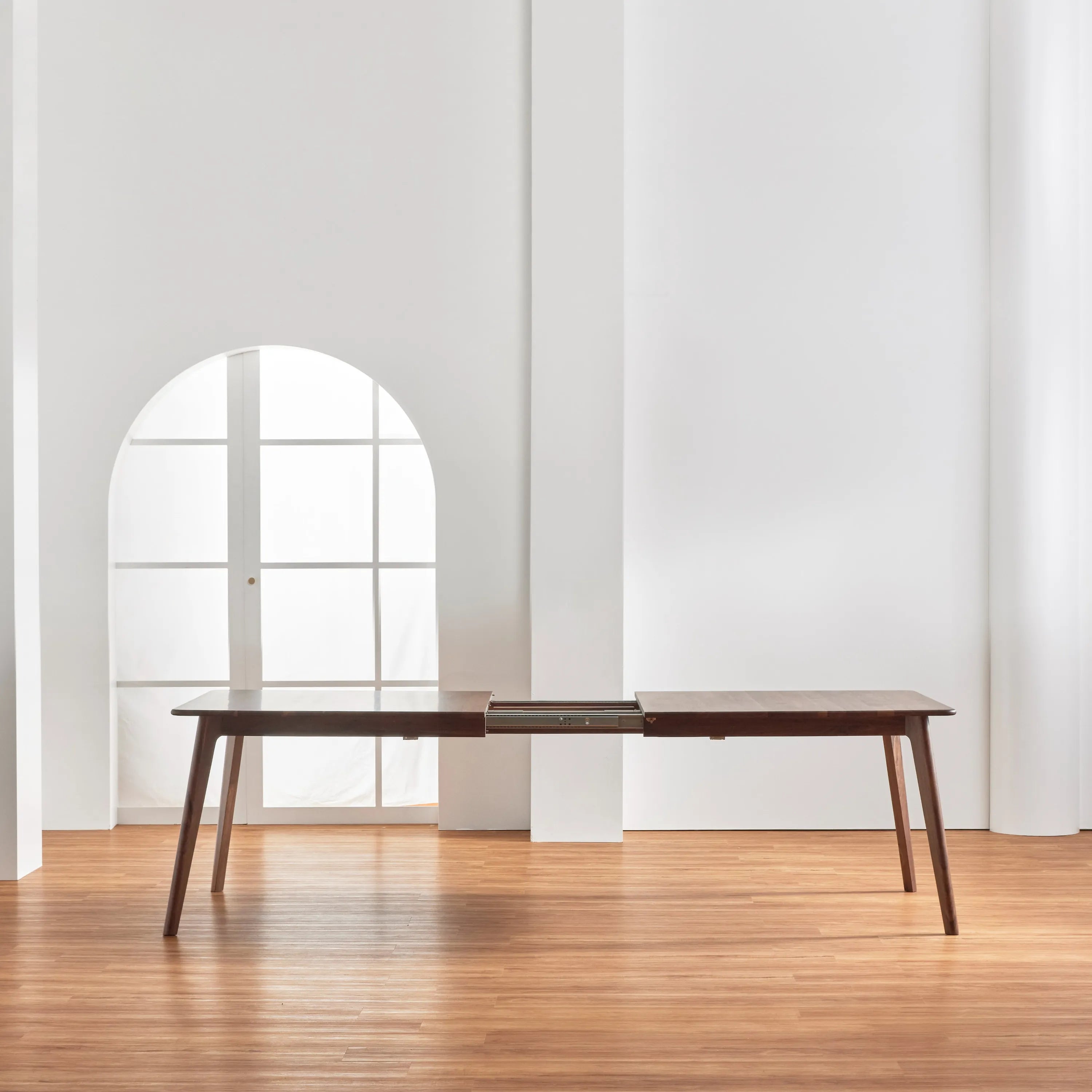 Magnus Dining Table Extendable 83-102" x 39" Solid American Walnut