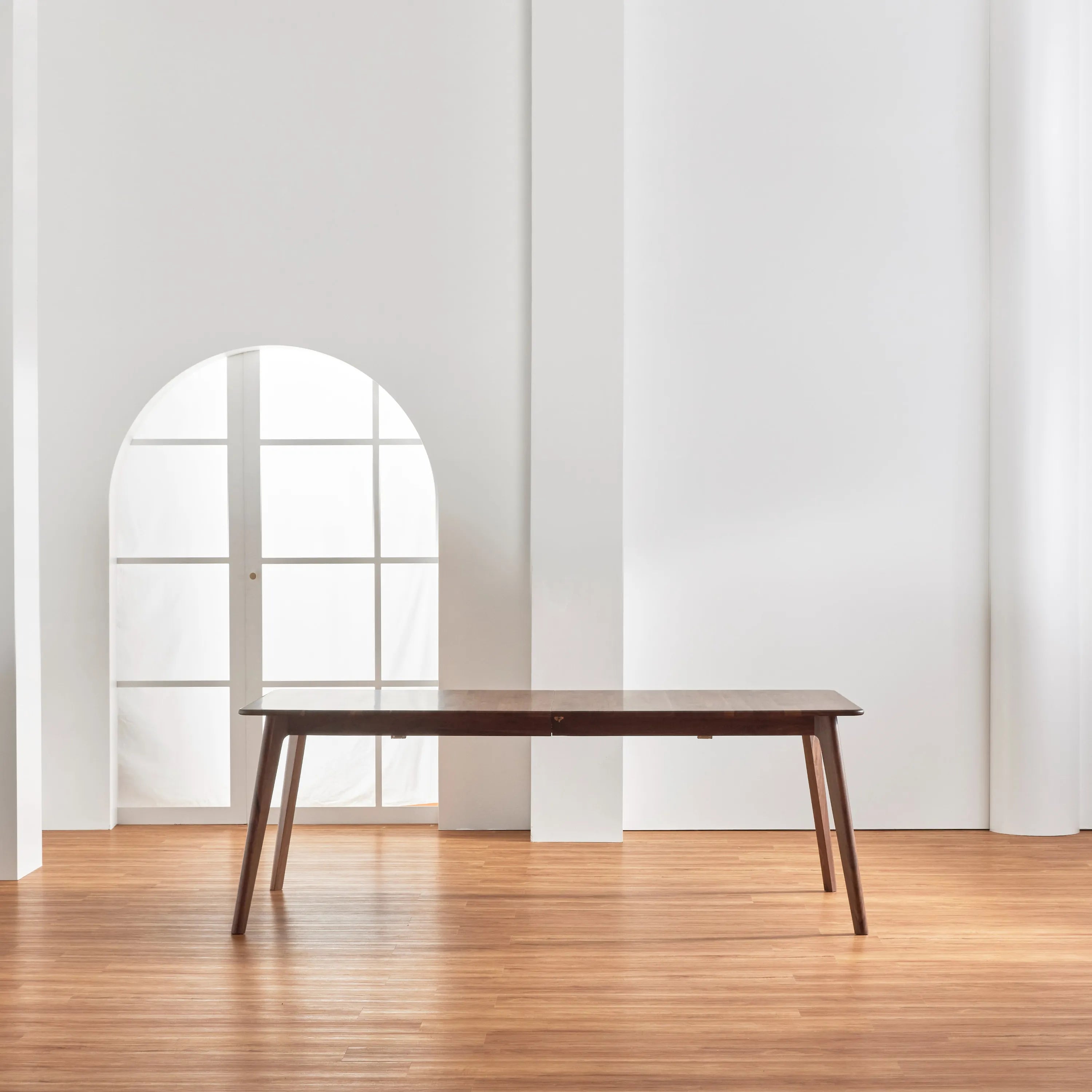 Magnus Dining Table Extendable 83-102" x 39" Solid American Walnut