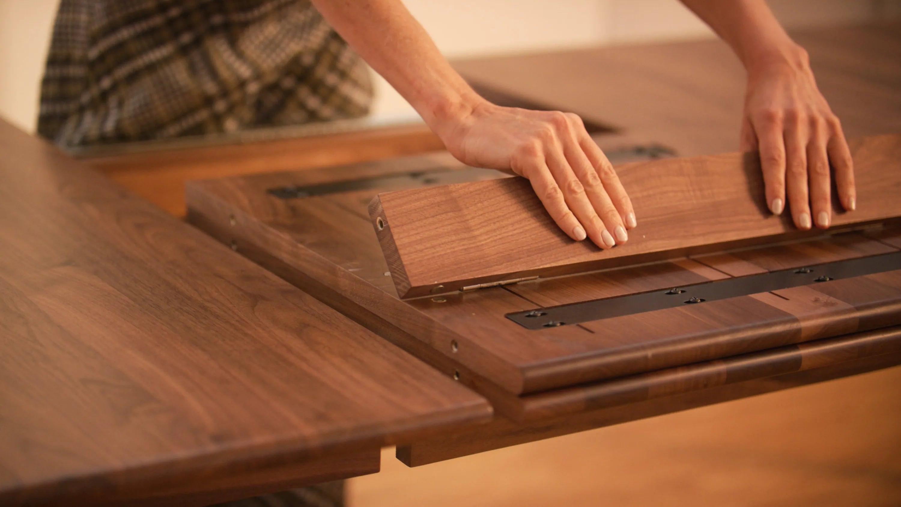 Magnus Dining Table Extendable Solid American Walnut