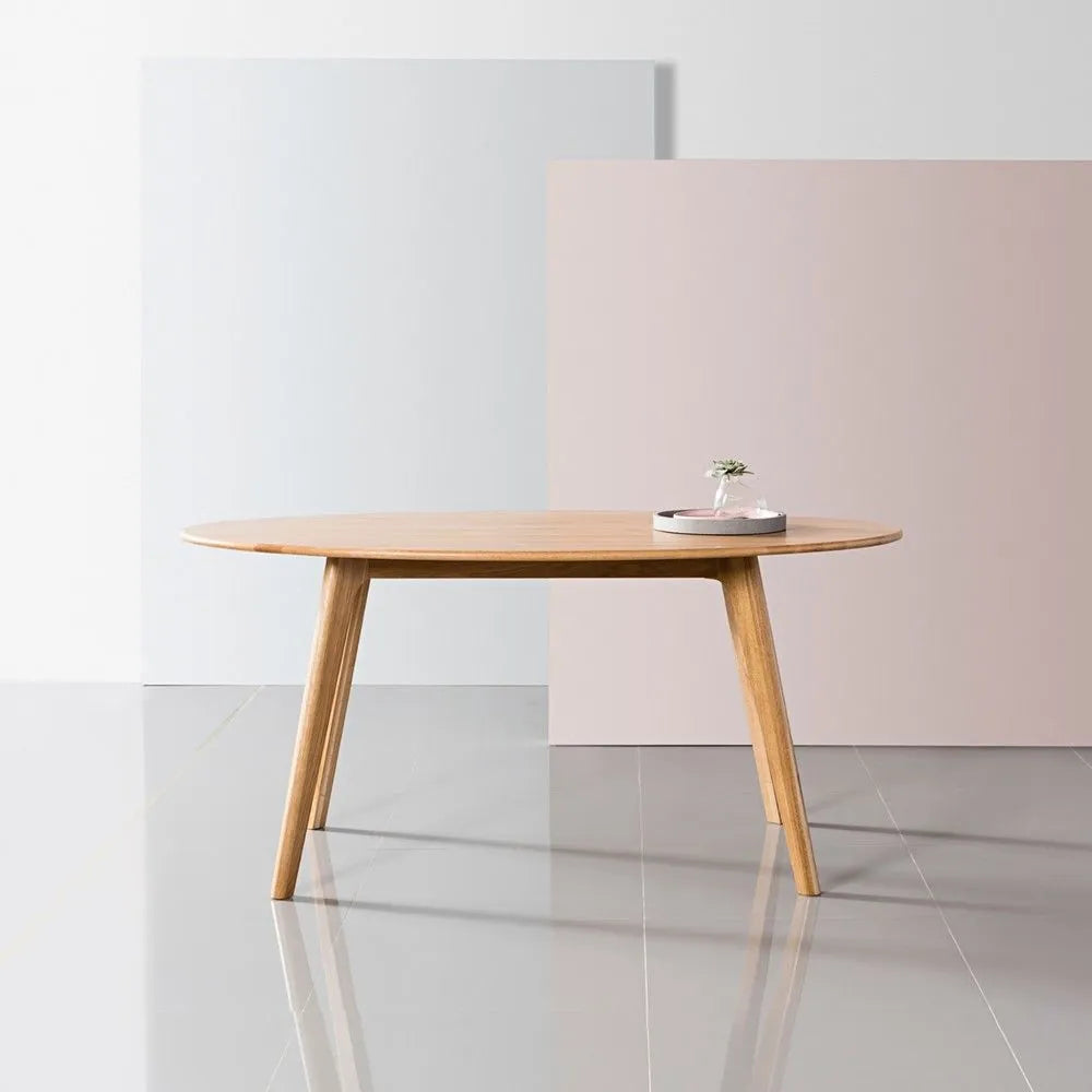Magnus Dining Table Oval 63" x 35" Solid American Oak